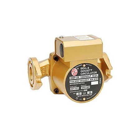Bell & Gossett Wet Rotor Series Bronze Circulator NBF-22 Pump 103252LF - 1/25 HP 103252